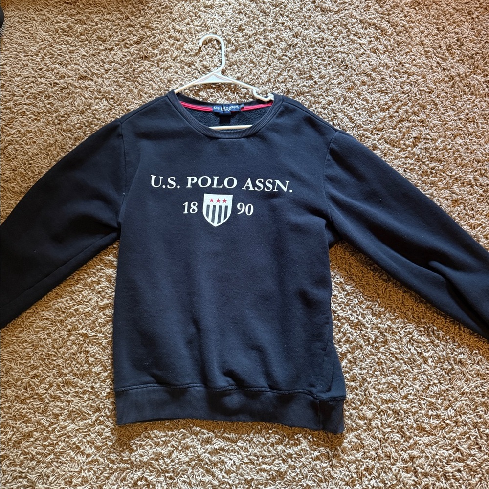 U.S. Polo Assn. Men's Navy Crewneck Sweater